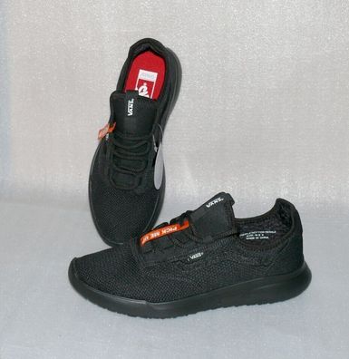 Vans Cerus Lite Mesh Textil Super Schuhe Ultra leichte Sneaker 42 Schwarz