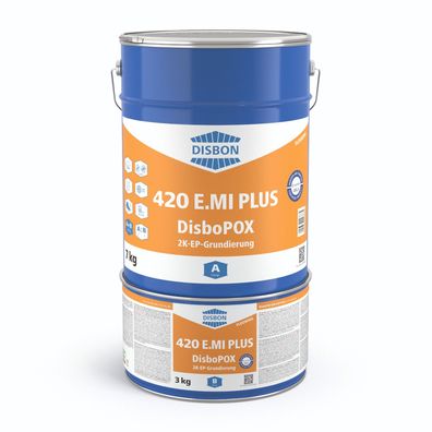 Disbon DisboPOX 420 E. MI PLUS 2K-EP-Grundierung 1 kg transparent
