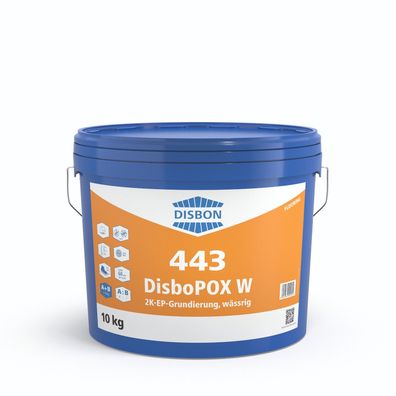 Disbon 443 DisboPOX W 2K-EP-Grundierung 5 kg transparent