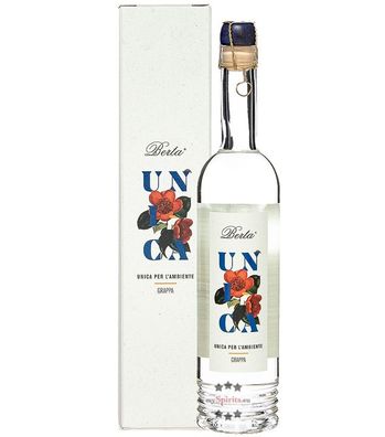 Berta Grappa Unica (43 % vol., 0,5 Liter) (43 % vol., hide)