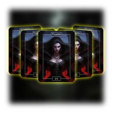 Vampire (1-1) - ManaFlame Karten 5x Set - Als Token nutzbar