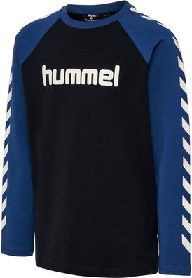 Hummel Kinder Longsleeve Hmlboys T-Shirt L/ S Dark Denim-140