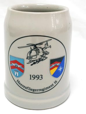 Bundeswehr Bierkrug Heeresfliegerregiment 16