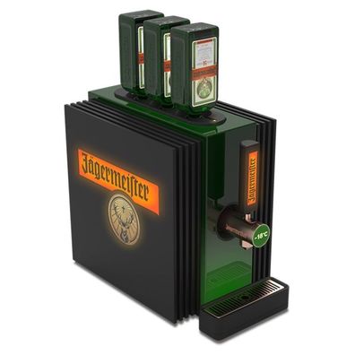 Jägermeister 3 Bottle TAP Machine 4. Gen (3-Flaschen-Shot Machine + Kühlfunktion)