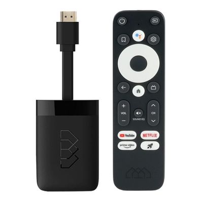 Homatics Dongle R Android TV Mediaplayer Stick Schwarz (4K, WiFi5, Dolby Audio)