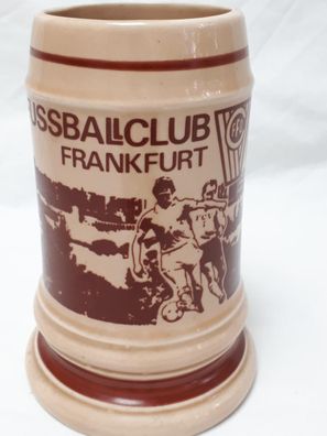 DDR Bierkrug Fußballclub Vorwärts Frankfurt Oder