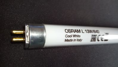 Osram L 13w/640 Cool White Made in Italy EAC CE "alte" "Neon"-Röhre = kein no LED