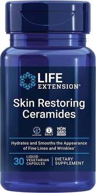 Life Extension, Skin Restoring Phytoceramides, 30 vegetarische Kapseln