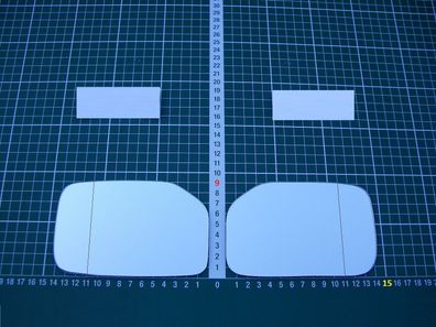 Außenspiegel Spiegelglas Ersatzglas Peugeot 106 ab 1996-2003 Li oder Re asph