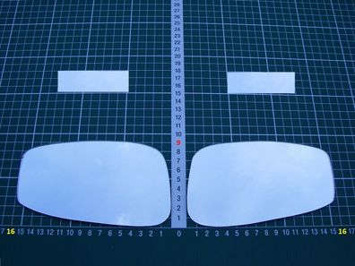 Außenspiegel Spiegelglas Ersatzglas Fiat Stilo ab 2001-2008 Links sph konvex