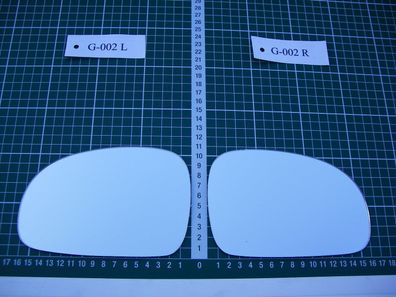 Außenspiegel Spiegelglas Ersatzglas Peugeot 406 ab 1995-1999 Li oder Re sph