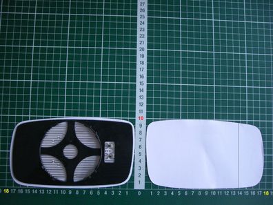 Außenspiegel Spiegelglas Ersatzglas Volvo P240 242 244 245 ab 1984-91 Re asp bhz