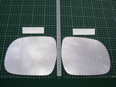 Außenspiegel Spiegelglas Ersatzglas Toyota Hilux ab 2007 Rechts asph