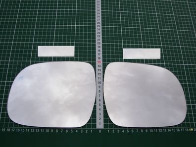 Außenspiegel Spiegelglas Ersatzglas Toyota Hilux ab 2007 Rechts sph konvex