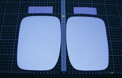 Außenspiegel Spiegelglas Ersatzglas Daihatsu Move 2 ab 1998-2003 Rechts sph konv