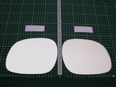 Außenspiegel Spiegelglas Ersatzglas Kia Carnival I ab 1998-2001 Rechts sph konve