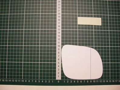 Außenspiegel Spiegelglas Ersatzglas Seat Toledo 2 ab 1999-2004 Rechts sph