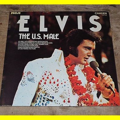 LP - Elvis Presley - The U.S. Male - Camden CDS 1150 von 1970