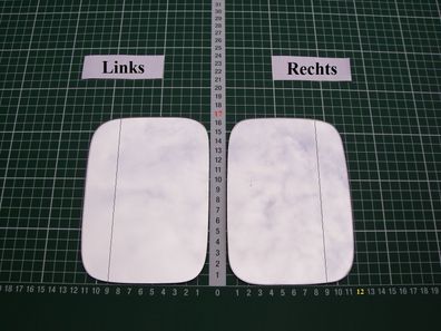 Außenspiegel Spiegelglas Ersatzglas Daihatsu Move 1 ab 1995-1998 Li oder Re asph