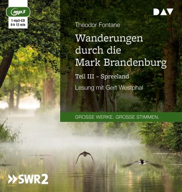 Wanderungen durch die Mark Brandenburg. Tl.3, 1 Audio-CD, 1 MP3 Sof