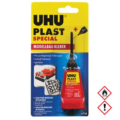 UHU Plast Special Modellbau Kleber für punktgenaue Klebungen 30g