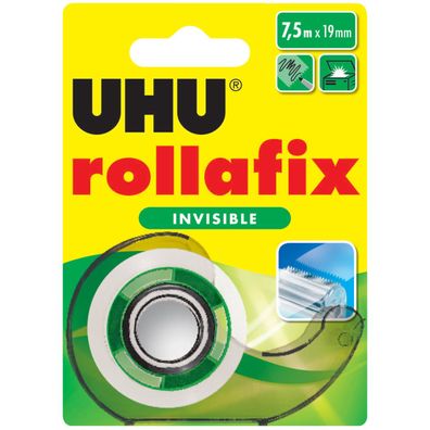 Uhu Rollafix Invisible Nachfüllrolle unsichtbarer Klebefilm 7.5m x19mm