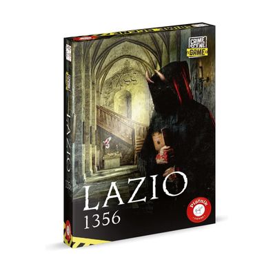 Crime Scene - Lazio 1356 Gesellschaftsspiel Rätselspiel Spiel wiederverwendbar