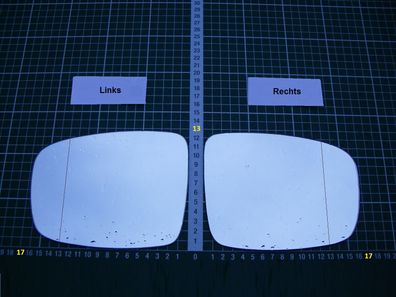 Außenspiegel Spiegelglas Ersatzglas Hyundai i10 ab 2008 Rechts asph