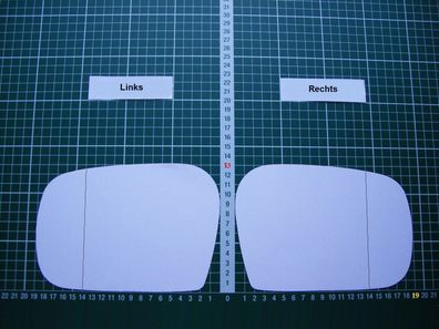 Außenspiegel Spiegelglas Ersatzglas Lada Niva Taiga 2121 ab 2016 Rechts asph