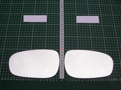 Außenspiegel Spiegelglas Ersatzglas Peugeot 607 ab 2000-2006 Rechts sph konvex