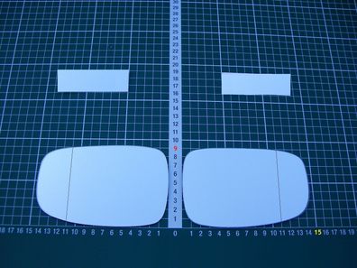 Außenspiegel Spiegelglas Ersatzglas Peugeot 306 ab 1993-2001 Rechts asph