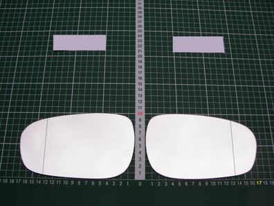 Außenspiegel Spiegelglas Ersatzglas Peugeot 607 ab 2000-2006 Rechts asph