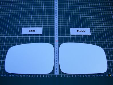 Außenspiegel Spiegelglas Ersatzglas Kia Sorento Typ JC ab 2002-2006 Rechts sph