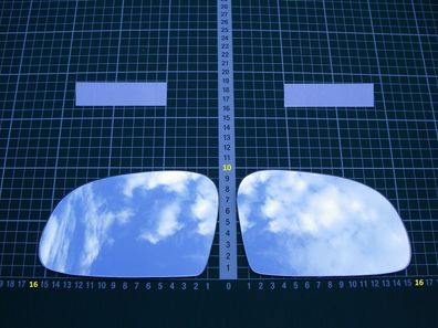 Außenspiegel Spiegelglas Ersatzglas Citroen Saxo ab 1996-2004 Rechts sph konvex