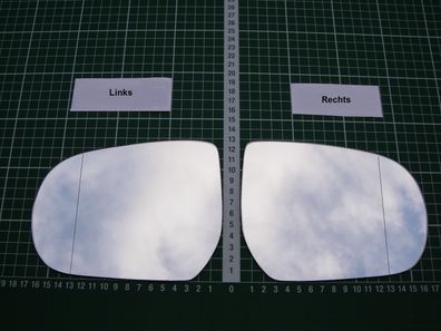 Außenspiegel Spiegelglas Ersatzglas Mazda Tribute ab 2002-2009 Rechts asph