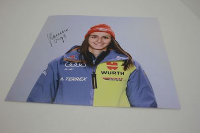 Vanessa VOIGT signed Foto ca.20x20 Autogramm (294)