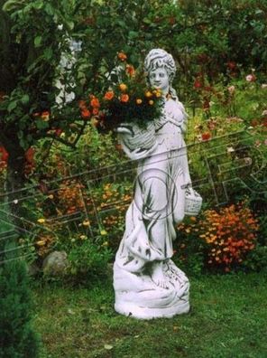Römische Figur Statue Frau Figuren Statuen Skulptur Skulpturen Garten 140cm 253