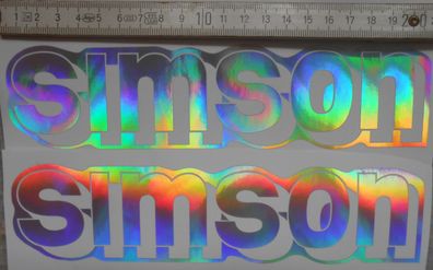 S51, S50 Aufkleber, Tank,3D Hologrammoptik, Simson