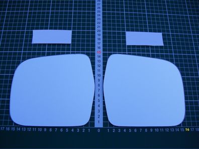 Außenspiegel Spiegelglas Ersatzglas Toyota Previa ab 2000-2006 Li oder Re sph