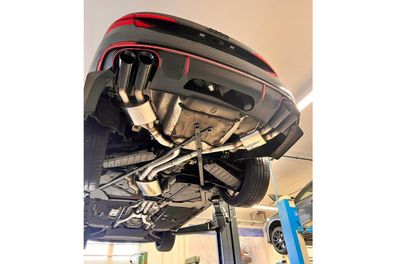 Fox Duplex Auspuff Sportauspuff Komplettanlage für Audi S4 B9 3,0l 260kW
