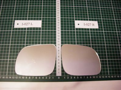 Außenspiegel Spiegelglas Ersatzglas Seat Arosa ab 2000-2005 Links o Rechts asph