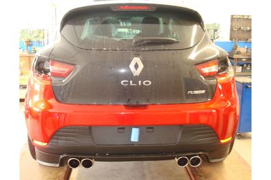 Fox Duplex Auspuff Sportauspuff Komplettanlage für Renault Clio IV RS für Elia