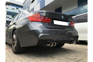 Fox Duplex Auspuff Sportauspuff Endschalldämpfer für BMW F30/31 316d/318d/320d