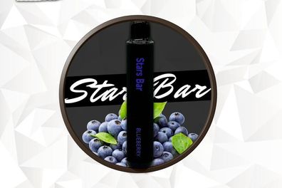 Stars Bar 1500 Blueberry Ice 20mg Nikotin ( Blaubeer )