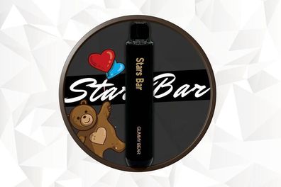 Stars Bar 1500 Gummy Bear 20mg Nikotin ( Gummibärchen ) Einweg E-Zigarette Vape