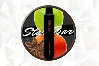 Stars Bar 1500 Double Apple 20mg Nikotin ( Doppelapfel ) Einweg E-Zigarette Vape