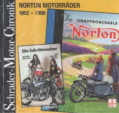 Norton-Motorräder 1902-1998, Chronik, Typenbuch, Daten, Oldtimer, Jan Leek