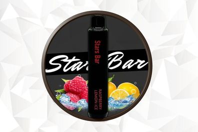 Stars Bar 1500 Raspberry Lemon Ice ( Himbeer Zitrone ) 20mg Nikotin Einweg E-Shisha