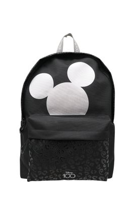 Rucksack Mickey Backpack Freizeitrucksack für Kinder und Jugendliche, Schwarz