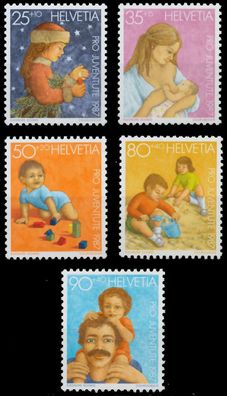 Schweiz PRO Juventute Nr 1359-1363 postfrisch X64C586